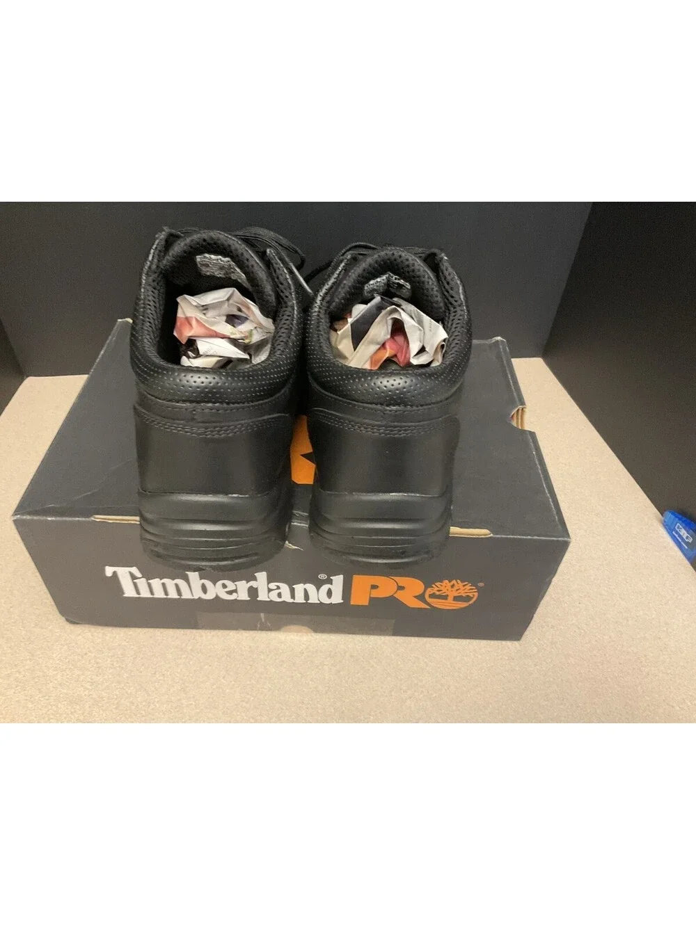 New! Mens Timberland PRO-Titan Alloy Safety Toe Oxford Work Shoes. Size 9.5W